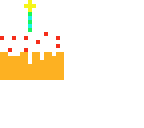 cake with candle