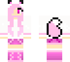 cute pink fox girl