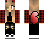 cute red wolf girl