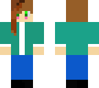 cute teal girl 2