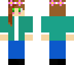 cute teal girl 2 edit
