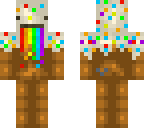 edited rainbow cake skin