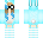 electric blue bunni