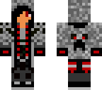 evil hooded man