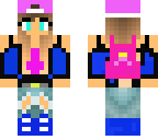 first skin with new backpack