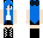 fox blue pretty girl