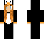 ginger haired penguin outfit