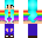 girly rainbow