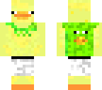 green cray duck