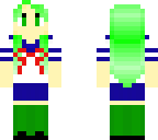 green haired girl from yandere simulator
