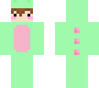 kawaii dino green
