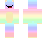 kawaii rainbow ross bear