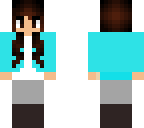 minty jacket girl