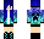 multi colored blue creeper