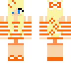 orange cute girl