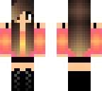 pastel sunset girl