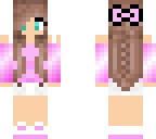 pink braid girl