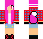pink fox girl