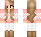 pink winter girl