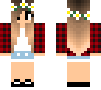plaid girl