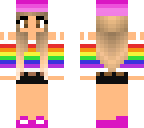 rainbow girl