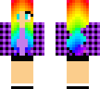 rainbow girl