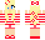 red cute girl