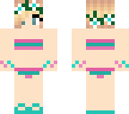 short-haired bikini
