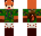 wierdly cute camo fox