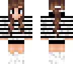 black and white buildergirl