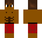 black swimmer