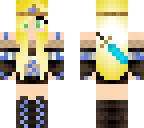 blonde warrior princess