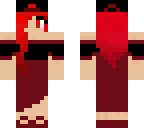 bloody skin with dress and bathers underneath