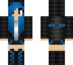blue ender girl