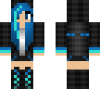 blue ender girl