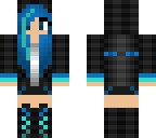 blue ender girl