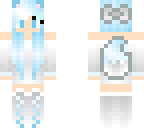 blue fox girl 3px edit