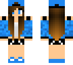 blue girl