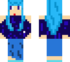 blue girl