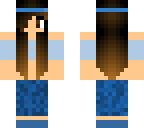 blue girl