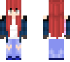 blue nicole with gloves
