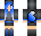 blue wolf girl