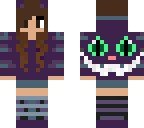 brown haired cheshire
