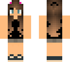 cat girl waring tank
