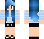 cute blue girl