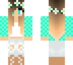 cute checkerboard girl