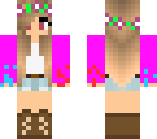 cute flower girl vampire