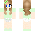 cute green baby girl