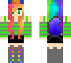 edited rainbow girl