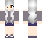 edited silver haired girl